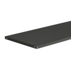 JAN NOWAK Fém polc irattartó szekrényhez, 900 x 20 x 360 mm, fekete