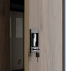 JAN NOWAK JAN II fém iratszekrény 1150x1850x400, modell antracit/dió