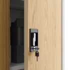 JAN NOWAK JAN II fém iratszekrény 1150x1850x400, Fehér - Arany tölgy