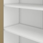 JAN NOWAK JAN II fém iratszekrény 1150x1850x400, Fehér - Arany tölgy