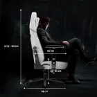 DIABLO X.Eye Prime gamer szék, Normal Size, Ghosted White 