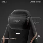 DIABLO X-Eye 2.0 gamer szék, Normal Size, Ultra Black