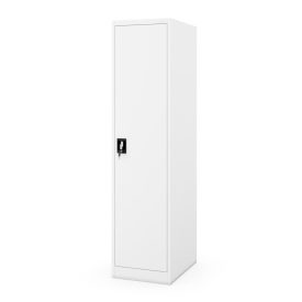 JAN NOWAK ALEX D600 fém iratszekrény 450x1850x600, fehér