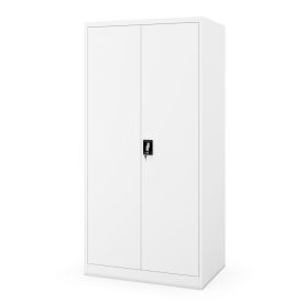   JAN NOWAK JAN H D600 fém iratszekrény és műhelyszekrény 900x1950x600, fehér