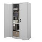 JAN NOWAK JAN H D600 fém iratszekrény és műhelyszekrény 900x1950x600, szürke