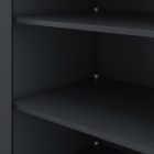 JAN NOWAK JAN II d600 fém iratszekrény 1150x1850x600, antracit