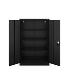 JAN NOWAK KEVIN D600 fém iratszekrény 900x1400x600, fekete