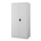 JAN NOWAK DAWID D600 fém öltözőszekrény, tárolószekrény, 900x1850x600 mm, szürke