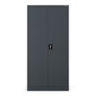 JAN NOWAK DAWID D600 fém öltözőszekrény, tárolószekrény, 900x1850x600 mm, antracit