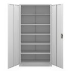 JAN NOWAK JAN II H2200 fém iratszekrény és műhelyszekrény 115x2200x400, szürke