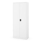 JAN NOWAK DAWID H2200 fém öltözőszekrény, tárolószekrény, 900x2200x450 mm, fehér