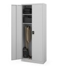 JAN NOWAK DAWID H2200 fém öltözőszekrény, tárolószekrény, 900x2200x450 mm, szürke