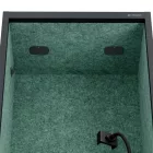JAN NOWAK SALLY MentalBox hangszigetelt akusztikus fülke 1850 x 600 x 400 mm, antracit-zöld