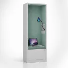 JAN NOWAK SALLY MentalBox hangszigetelt akusztikus fülke 1850 x 600 x 400 mm, szürke-zöld