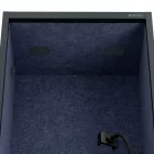 JAN NOWAK SALLY MentalBox hangszigetelt akusztikus fülke 1850 x 600 x 400 mm, antracit-sötétkék