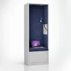 JAN NOWAK SALLY MentalBox hangszigetelt akusztikus fülke 1850 x 600 x 400 mm, szürke-kék