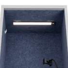 JAN NOWAK SALLY MentalBox hangszigetelt akusztikus fülke 1850 x 600 x 400 mm, szürke-kék