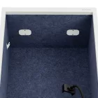 JAN NOWAK SALLY MentalBox hangszigetelt akusztikus fülke 1850 x 600 x 400 mm, fehér-sötétkék
