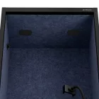 JAN NOWAK SALLY MentalBox hangszigetelt akusztikus fülke 1850 x 600 x 400 mm, fekete-kék