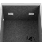 JAN NOWAK SALLY MentalBox hangszigetelt akusztikus fülke 1850 x 600 x 400 mm, szürke-sötétszürke