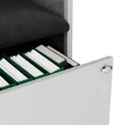 JAN NOWAK SALLY MentalBox hangszigetelt akusztikus fülke 1850 x 600 x 400 mm, szürke-sötétszürke