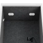 JAN NOWAK SALLY MentalBox hangszigetelt akusztikus fülke 1850 x 600 x 400 mm, fehér-sötétszürke