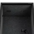 JAN NOWAK SALLY MentalBox hangszigetelt akusztikus fülke 1850 x 600 x 400 mm, fekete-sötétszürke