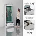 JAN NOWAK SALLY MentalBox hangszigetelt akusztikus fülke 1850 x 600 x 400 mm, antracit-szürke