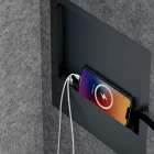 JAN NOWAK SALLY MentalBox hangszigetelt akusztikus fülke 1850 x 600 x 400 mm, antracit-szürke
