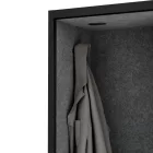 JAN NOWAK SALLY MentalBox hangszigetelt akusztikus fülke 1850 x 600 x 400 mm, fekete-szürke