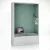 JAN NOWAK SALLY MentalBox hangszigetelt akusztikus fülke 1850 x 1150 x 400 mm, szürke-zöld