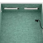 JAN NOWAK SALLY MentalBox hangszigetelt akusztikus fülke 1850 x 1150 x 400 mm, fehér-zöld