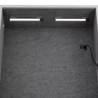 JAN NOWAK SALLY MentalBox hangszigetelt akusztikus fülke 1850 x 1150 x 400 mm, szürke-sötétszürke