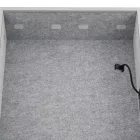 JAN NOWAK SALLY MentalBox hangszigetelt akusztikus fülke 1850 x 1150 x 400 mm, szürke-szürke
