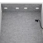 JAN NOWAK SALLY MentalBox hangszigetelt akusztikus fülke 1850 x 1150 x 400 mm, fehér-szürke