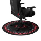 DIABLO Chairs csúszásgátló gamer székalátét, Fekete‑Piros