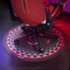 DIABLO Chairs csúszásgátló gamer székalátét, Fekete‑Piros