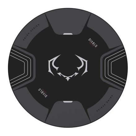 DIABLO Chairs csúszásgátló gamer székalátét, Fekete‑Szürke