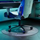 DIABLO Chairs csúszásgátló gamer székalátét, Fekete‑Szürke