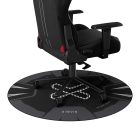 DIABLO Chairs csúszásgátló gamer székalátét, Fekete‑Fehér