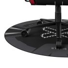 DIABLO Chairs csúszásgátló gamer székalátét, Fekete‑Fehér