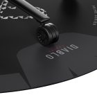 DIABLO Chairs csúszásgátló gamer székalátét, Fekete‑Fehér