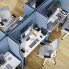 JAN NOWAK akusztikus falpanel SADIE Frozen Lake 280/145 cm