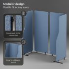 JAN NOWAK akusztikus falpanel SADIE Frozen Lake 280/145 cm