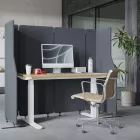 JAN NOWAK akusztikus falpanel SADIE Carbon Fog  280/145 cm