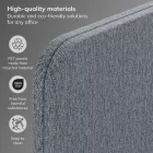 JAN NOWAK akusztikus falpanel SADIE Carbon Fog  260/145 cm
