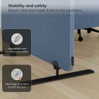 JAN NOWAK akusztikus falpanel SADIE Frozen Lake 240/145 cm