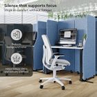 JAN NOWAK akusztikus falpanel SADIE Frozen Lake 240/145 cm