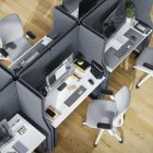 JAN NOWAK akusztikus falpanel SADIE Carbon Fog 240/145 cm