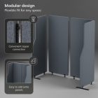 JAN NOWAK akusztikus falpanel SADIE Carbon Fog 240/145 cm